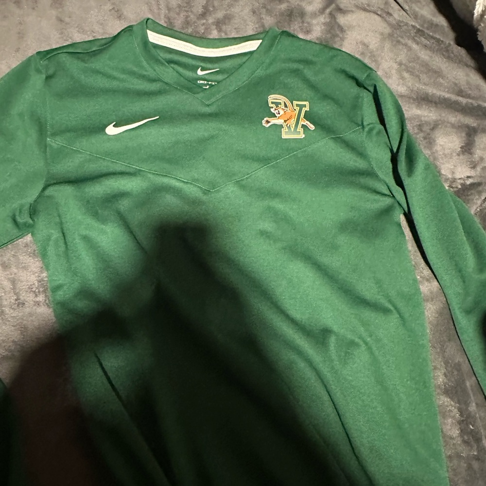 Nike Green Long Sleeve Shirt